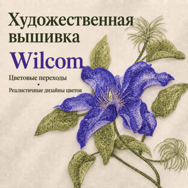 Художественная вышивка в Wilcom