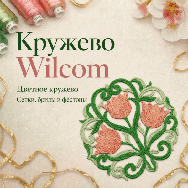 Кружево в Wilcom